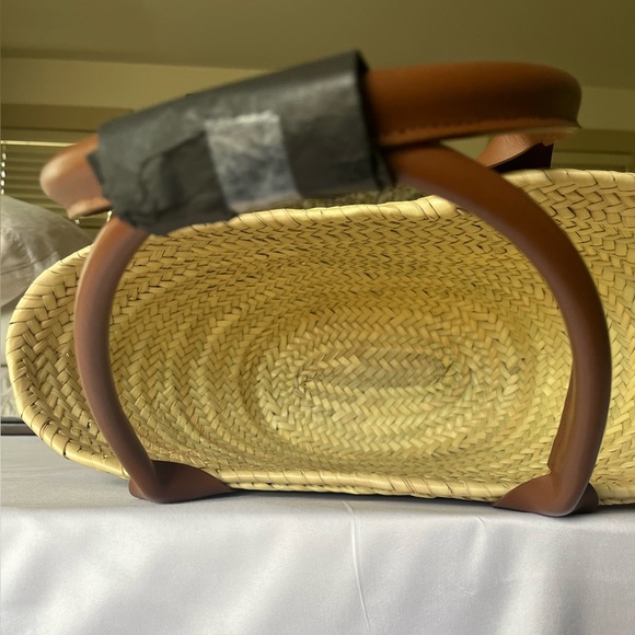 Demellier Santorini Natural Basket Tan Smooth - Picture 7 of 13